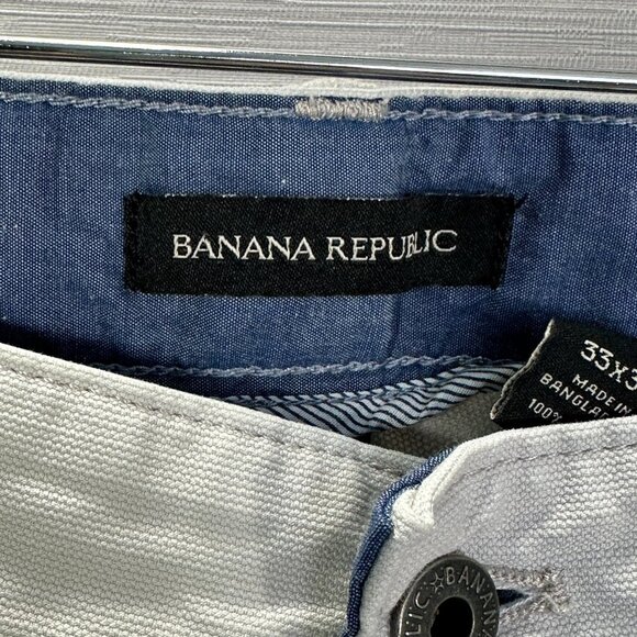 Banana Republic Men's Straight Jeans - Light Gray - Picture 5 of 9